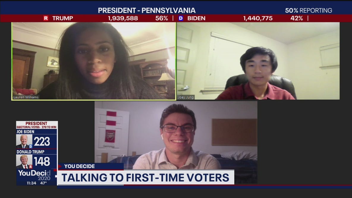 Talking to first-time voters